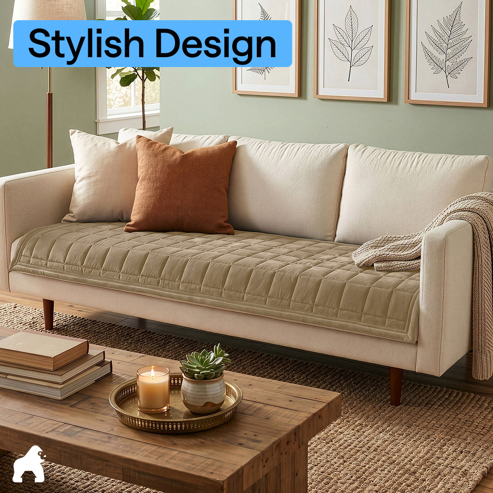 Plush Sofa Cover - Image 30