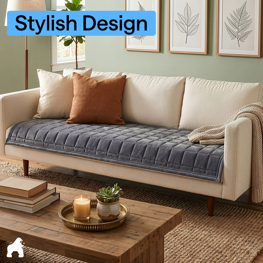 Plush Sofa Cover - Image 14