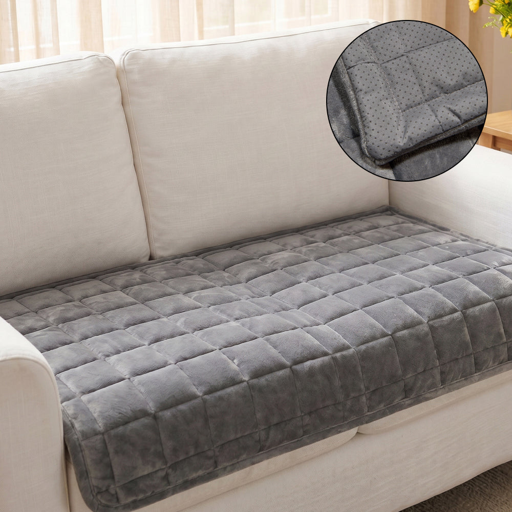 Plush Sofa Cover - Image 2
