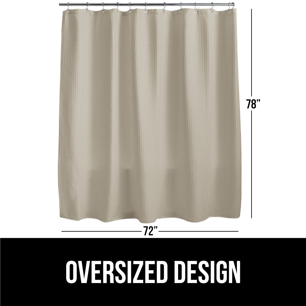 Waffle Shower Curtain - Image 9