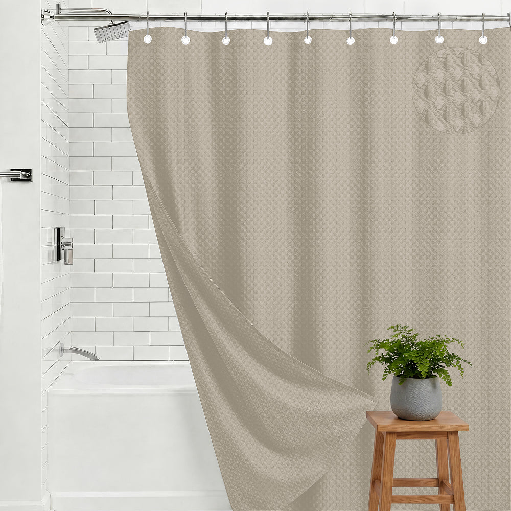 Waffle Shower Curtain
