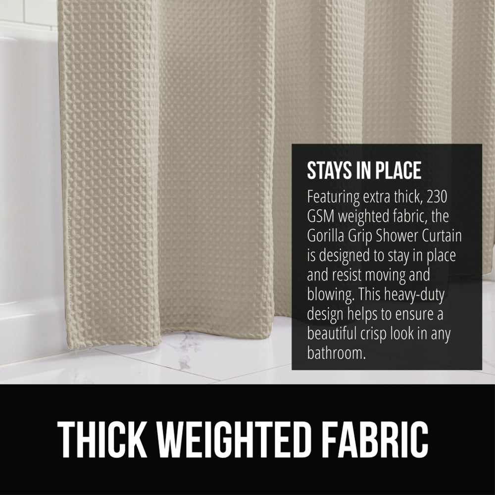 Waffle Shower Curtain - Image 13