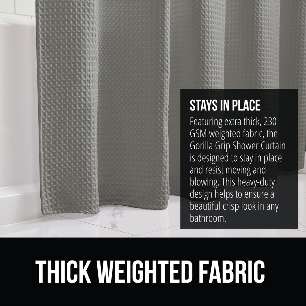 Waffle Shower Curtain - Image 20