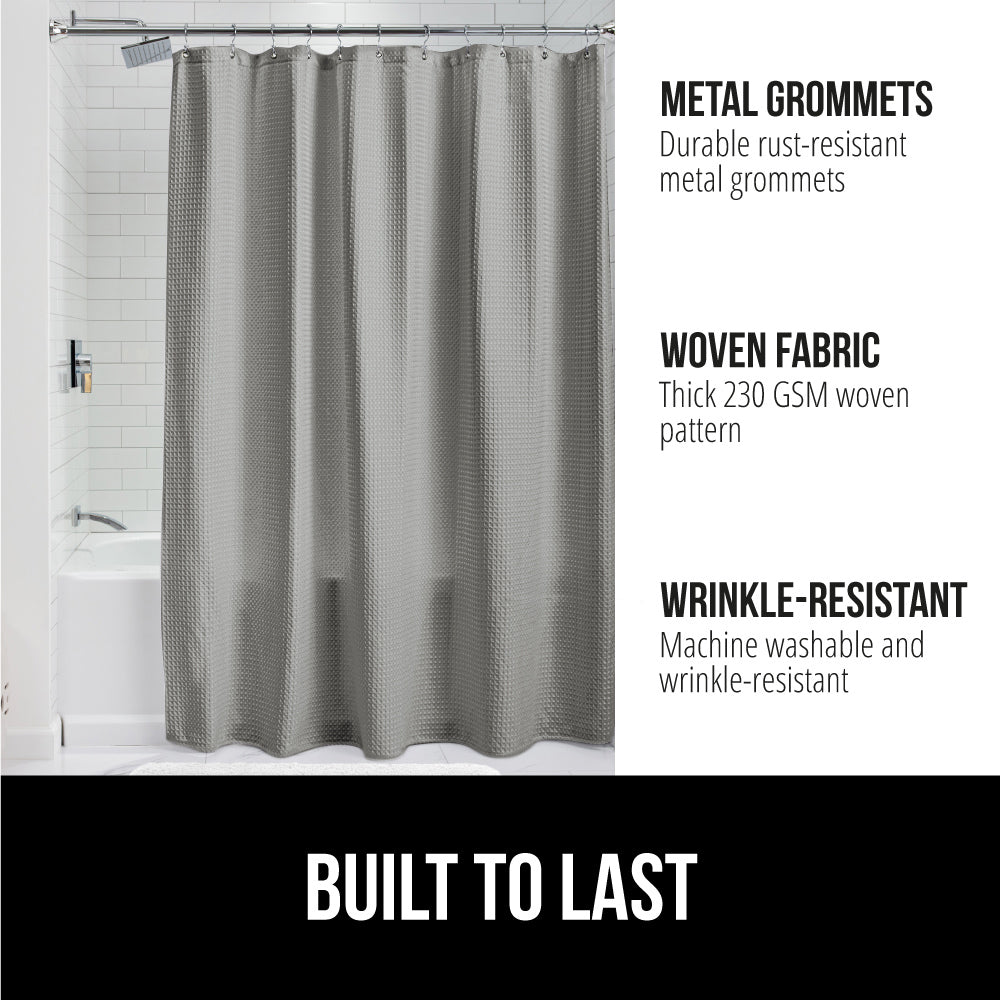 Waffle Shower Curtain - Image 21