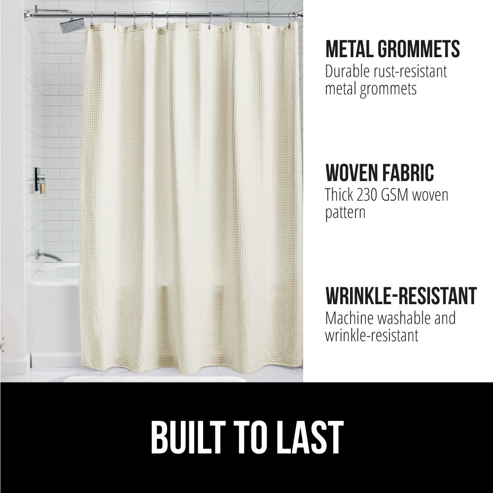Waffle Shower Curtain - Image 30