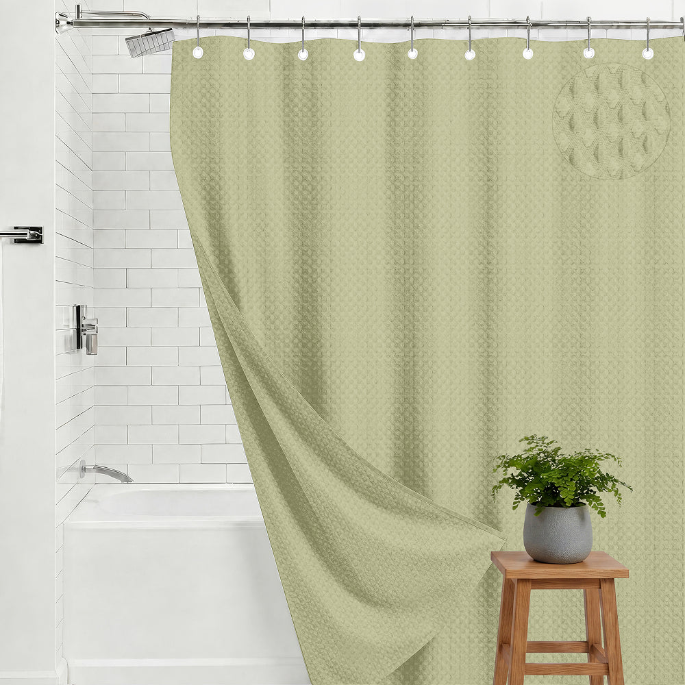 Waffle Shower Curtain - Image 5