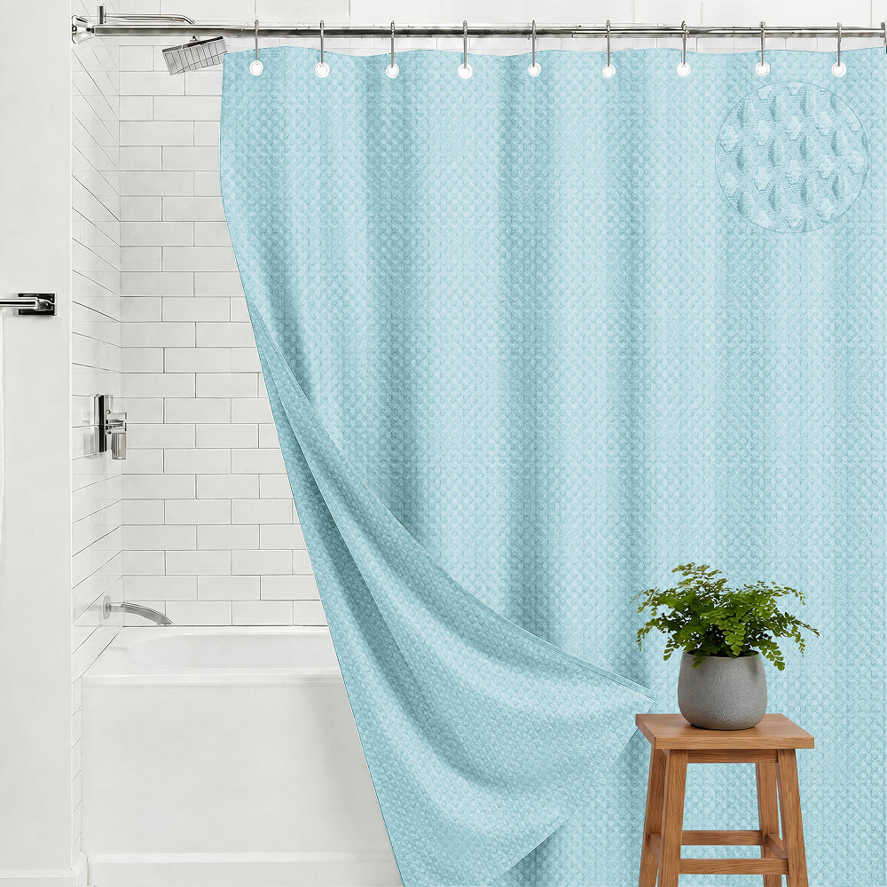 Waffle Shower Curtain - Image 6