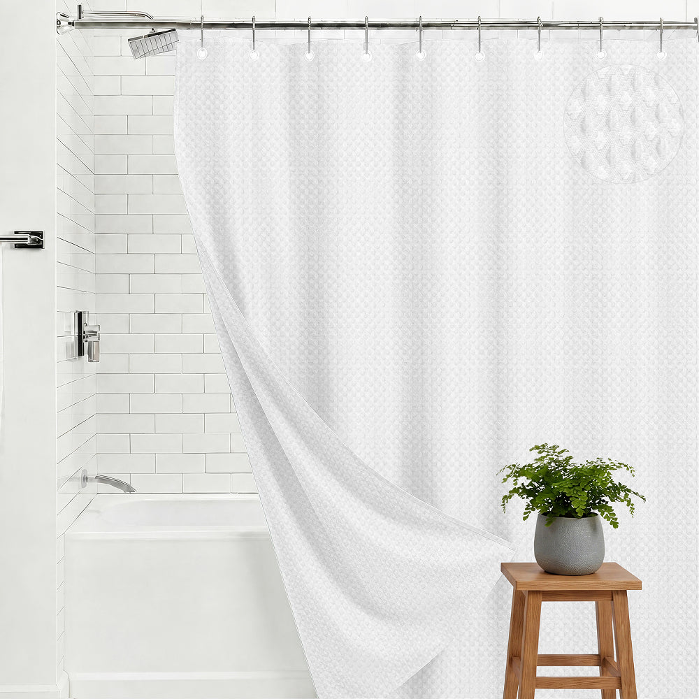 Waffle Shower Curtain - Image 7